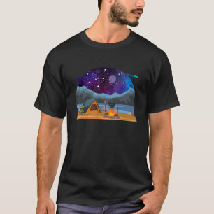 Camiseta Campamento 4 de julio de campamento de pesca 1