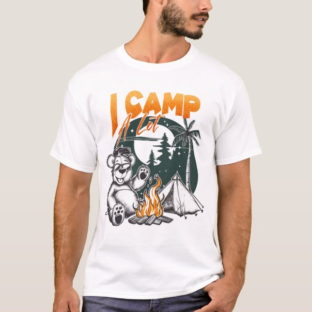 Camiseta Campamento A Mucho (Anverso)