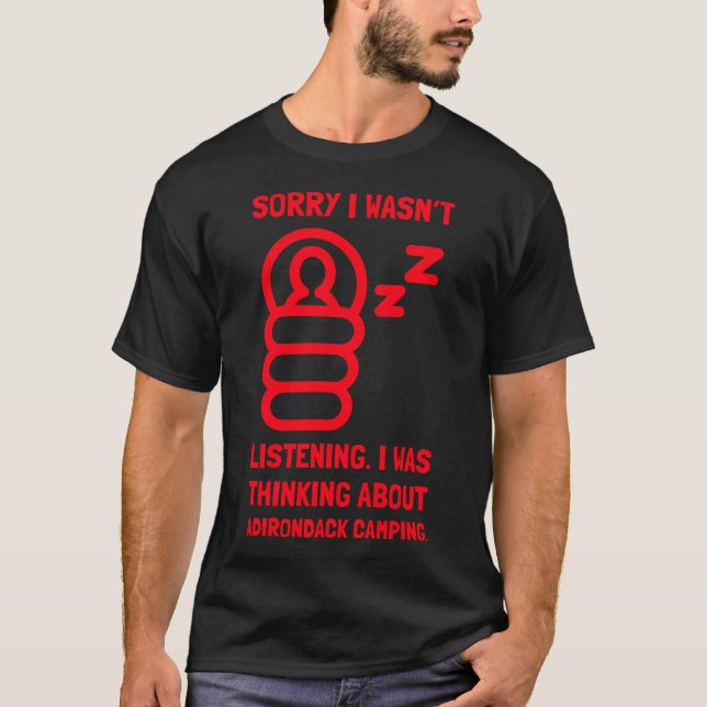 CAMISETA CAMPAMENTO ADIRONDACK (Anverso)