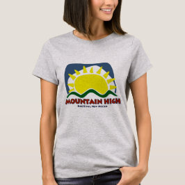 Camiseta Campamento alto femenino de las montañas de 1994