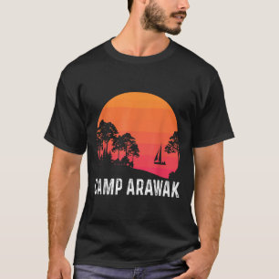 Camiseta Campamento Arawak Retro Campamento de Verano
