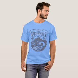 Camiseta Campamento Arrowhead, Montañas Silvestres,