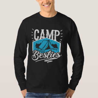 Camiseta Campamento Besties Campamento de verano Chicas edu