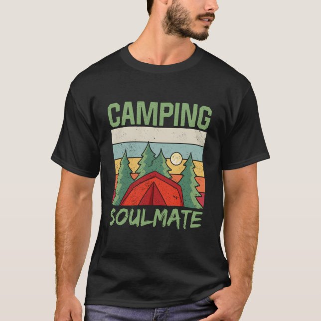 Camiseta Campamento Camg Soulmate Fogata Campamento (Anverso)