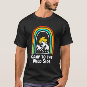 Camiseta Campamento Camping Bosque Campista Bosques Senderi