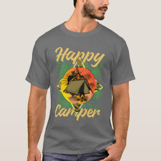 Camiseta Campamento Camping vintage