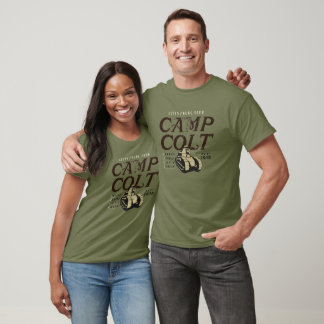 Camiseta Campamento Colt Vintage - Gettysburg, PA