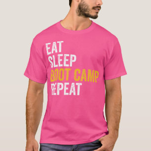 Camiseta Campamento de arranque Campo de entrenamiento mili
