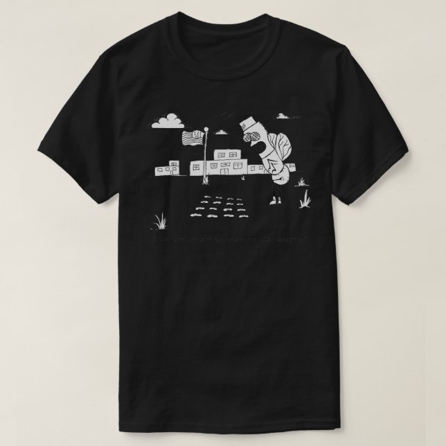 Camiseta Campamento de arranque de Maggot (Diseño del anverso)