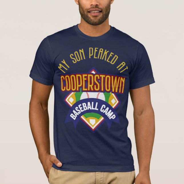 Camiseta Campamento de Béisbol de Cooperstown (Anverso)