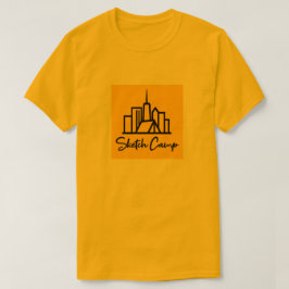 Camiseta Campamento de Bocetos de Chicago Usk