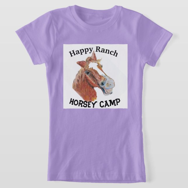 Camiseta campamento de caballos (Distribución)