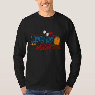 Camiseta Campamento de Campfire Addict Camping Campamento C