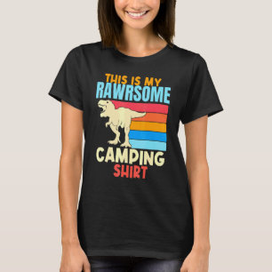Camiseta Campamento de Chicas de los niños de los jinetes d