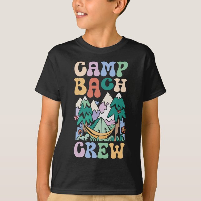 Camiseta Campamento de Despedida de Soltera Campamento de B (Anverso)