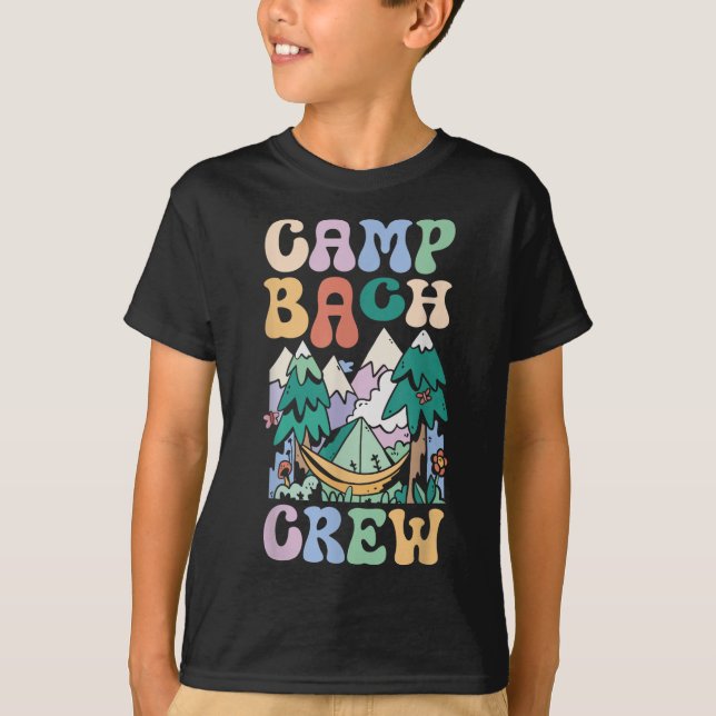Camiseta Campamento de despedida de soltera Campamento de b (Anverso)