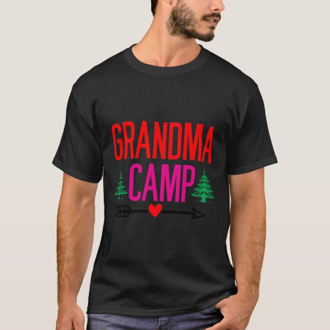 Camiseta campamento de la abuela (Anverso)