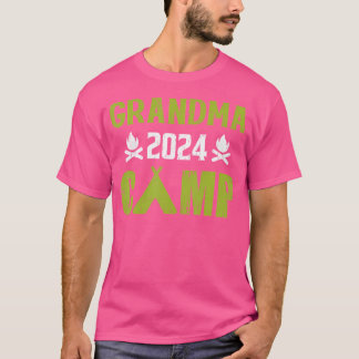 Camiseta Campamento de la Abuela 2024 Vacaciones Familiares