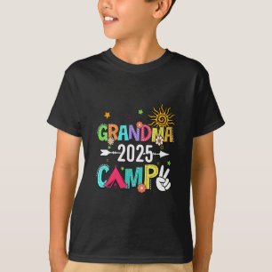 Camiseta Campamento de la Abuela 2025 Vacaciones Familiares