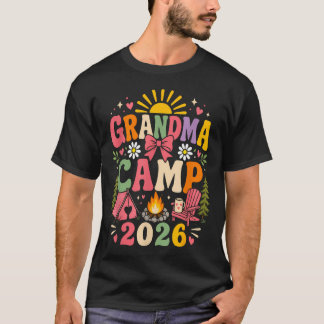 Camiseta Campamento de la Abuela 2026 Vacaciones Familiares