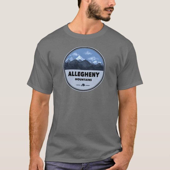 Camiseta Campamento de las montañas Allegheny (Anverso)