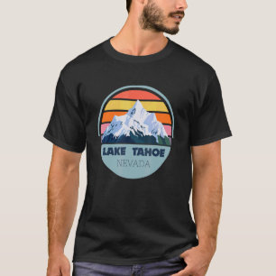Camiseta Campamento de las montañas de esquí Nevada Lake Ta