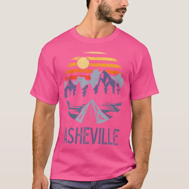 Camiseta Campamento de las Montañas de las Ridges Azules de (Anverso)