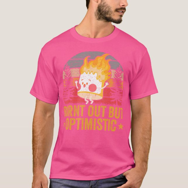 Camiseta Campamento de malvavisco de caracol incendiado per (Anverso)