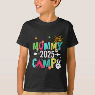 Camiseta Campamento de Mamá 2025 Vacaciones Familiares Vera