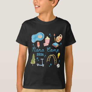 Camiseta Campamento de Nana 2026 vacaciones familiares trip