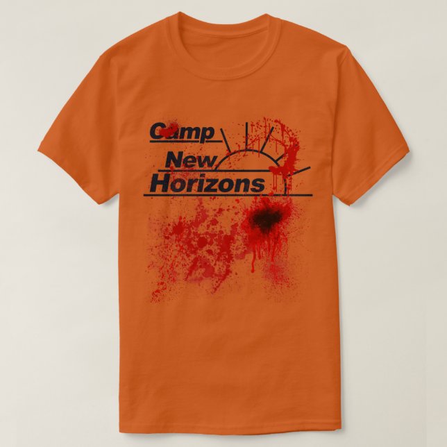 Camiseta Campamento de Nueva Horizonte de Angelas (Diseño del anverso)