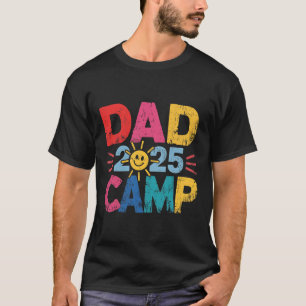 Camiseta Campamento de Papá 2025 Vacaciones Familiares Trip