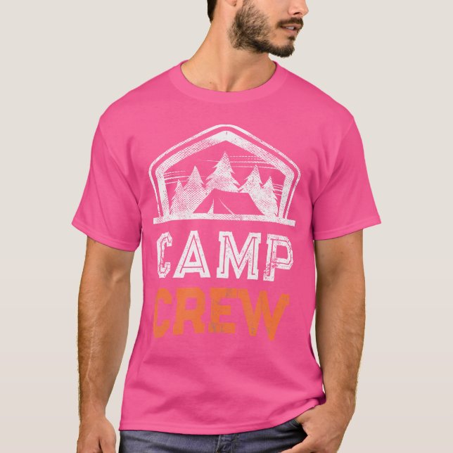 Camiseta Campamento de personal de campo de tripulaciones P (Anverso)