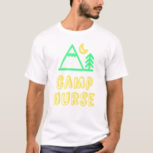 Camiseta Campamento de personal médico de enfermería de Cam