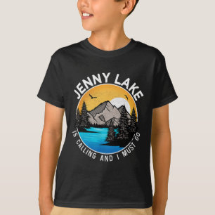 Camiseta Campamento de pesca en barco - Lago Lakeview Jenny