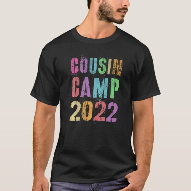 Camiseta Campamento de Primos 2022 Abuela Campo de Verano A (Anverso)