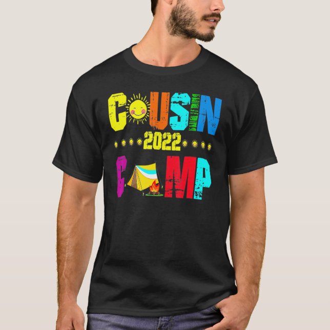 Camiseta Campamento de Primos 2022 Vacaciones de tribu Prim (Anverso)