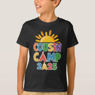 Camiseta Campamento de Primos 2025 Camping de verano para f