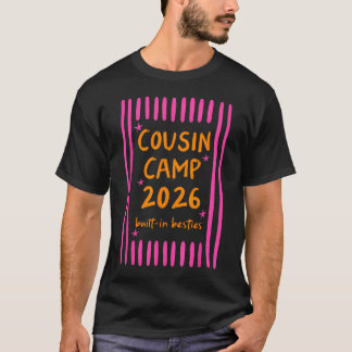 Camiseta Campamento de Primos 2026 Amigas Incorporadas Camp