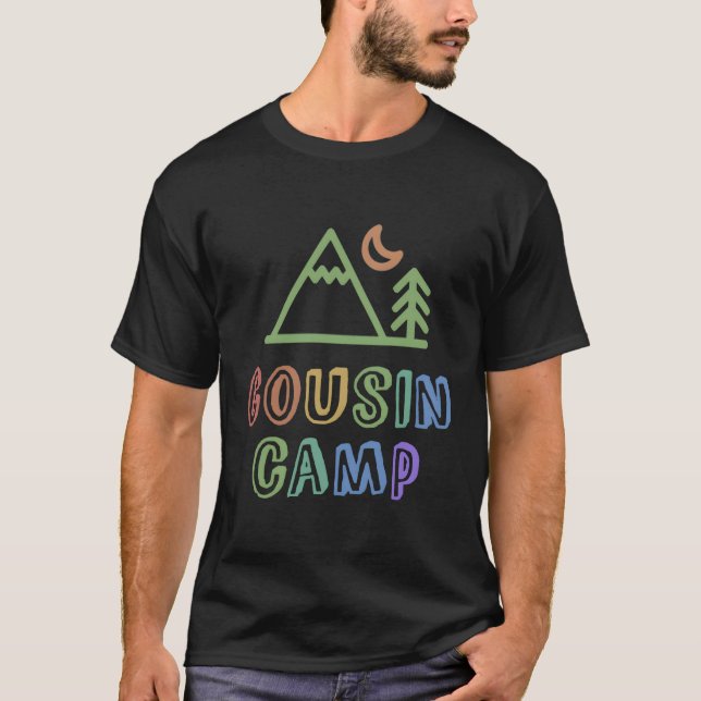 Camiseta Campamento de Primos de 2023 - Abuela - Campamento (Anverso)