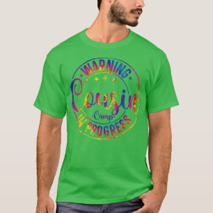 Camiseta Campamento De Primos De Advertencia En Curso Campi