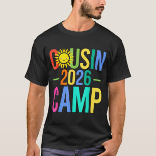 Camiseta Campamento de primos vacaciones familiares de vera