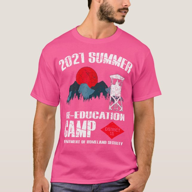 Camiseta Campamento de Reeducación de Verano de 2021 Reeduc (Anverso)