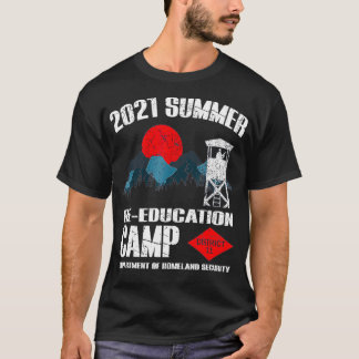 Camiseta Campamento De Reeducación De Verano De 2021 Reeduc