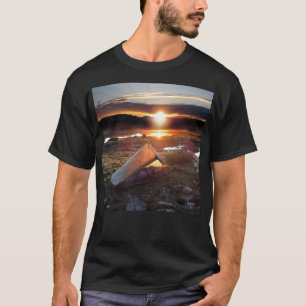 Camiseta Campamento de senderos John Muir Sunrise - Monte S