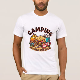 Camiseta campamento de smores