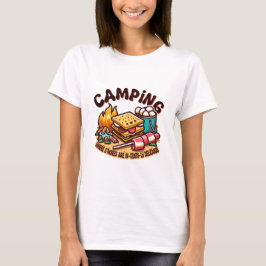 Camiseta campamento de smores