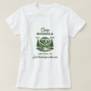 Camiseta Campamento de Solteras Último Sendero Antes del Ve