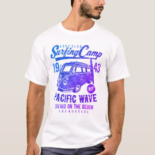 Camiseta Campamento de Surfing Combi