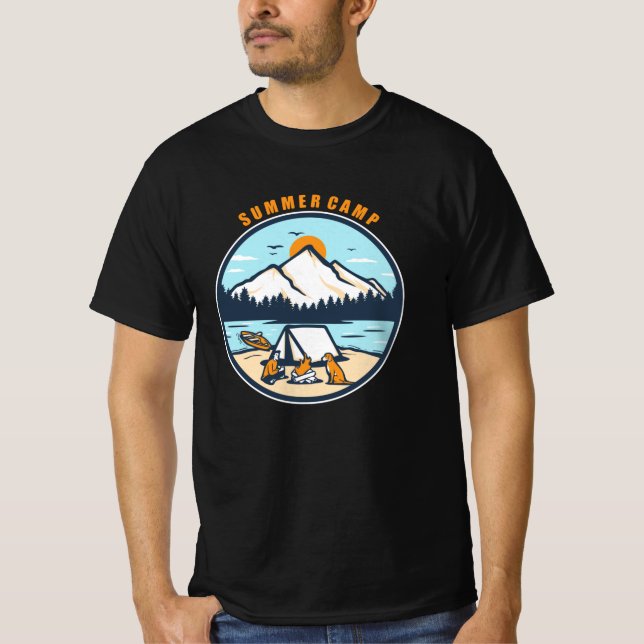 Camiseta Campamento de Verano (Anverso)